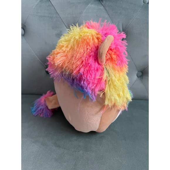 2021 Original Squishmallows Leonard Colorful Lion Plush Kellytoys - Picture 8 of 9